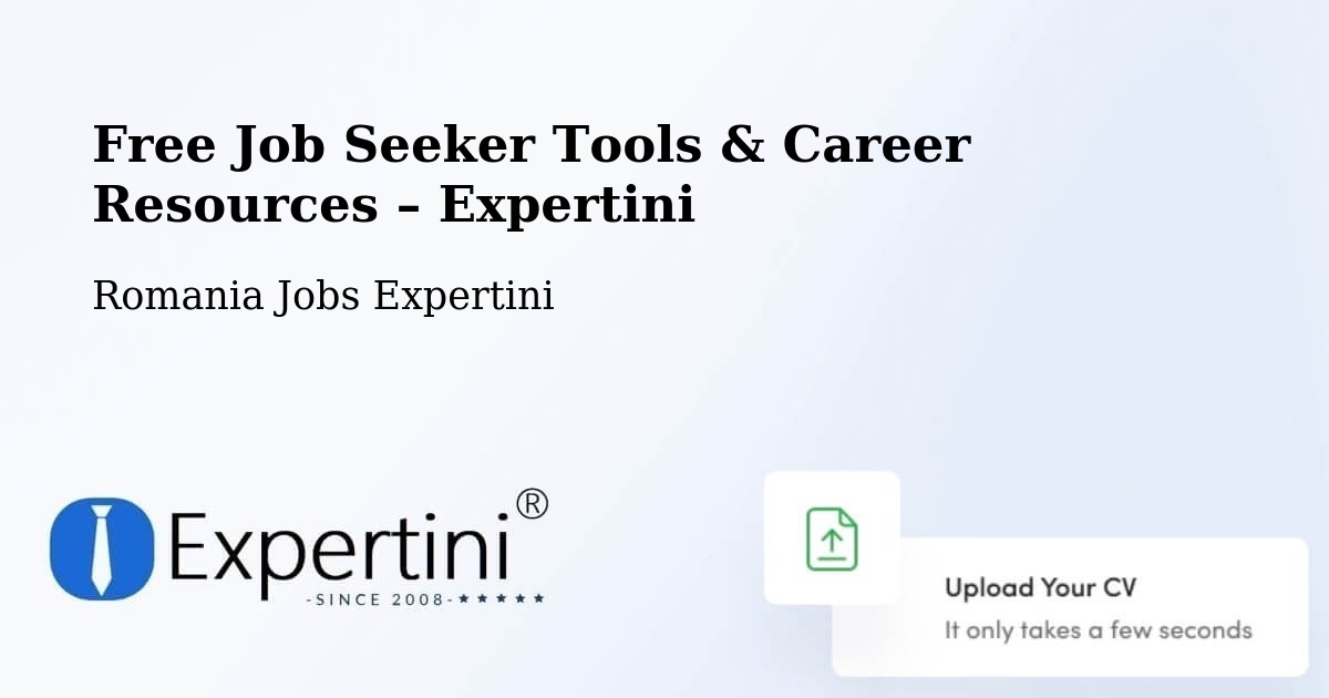 Free Job Seeker Tools & Career Resources – Comuna Gurasada - Comuna Gurasada, Romania Jobs Expertini